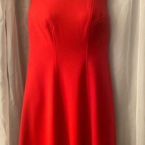 Tommy Hilfiger Strapless Red Dress, Elegant for Wedding, Formal, Party
